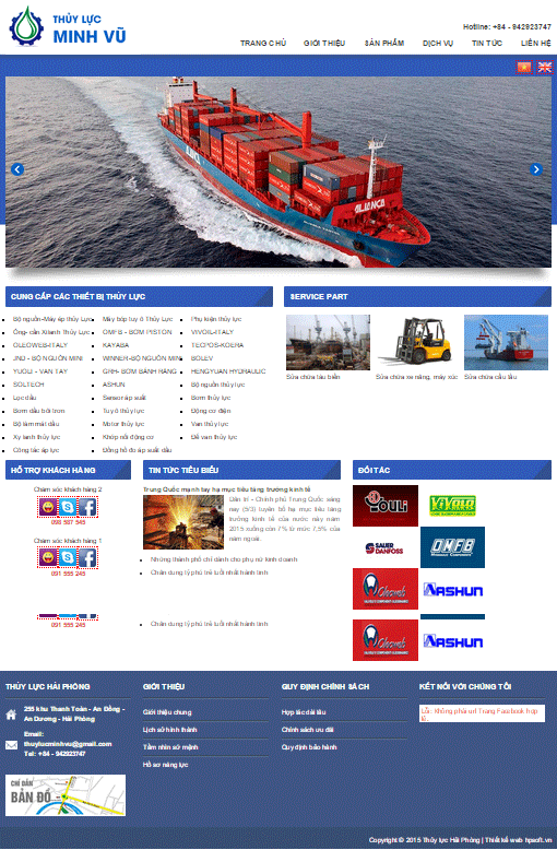 Giao diện website