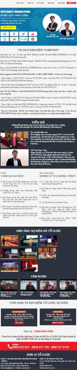 Thiết kế website cfv