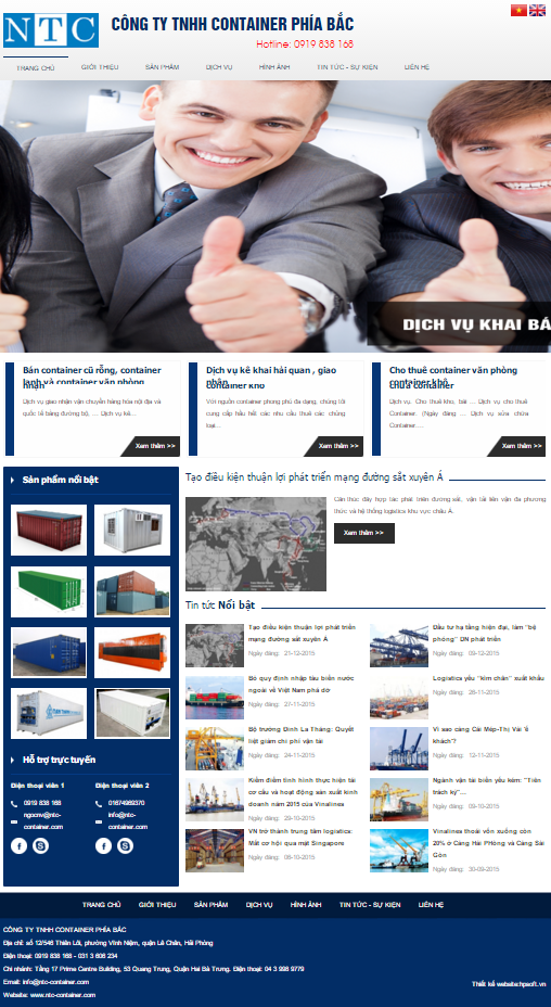 Thiết kế website uy tín