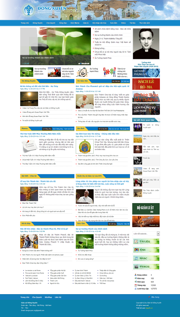 Thiet ke web giao xu dong Xuyen
