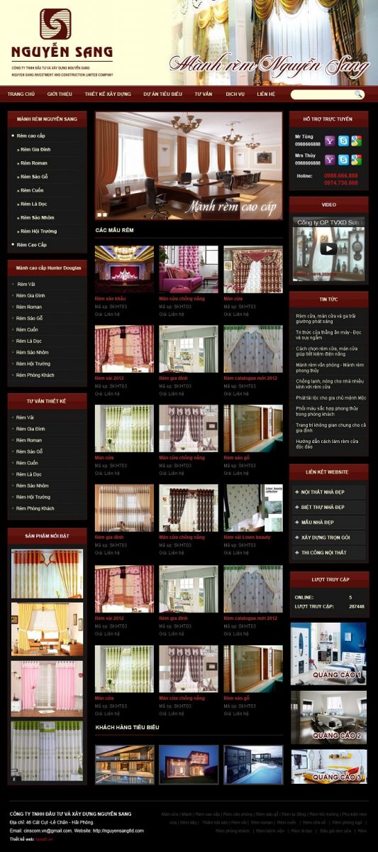 web manh rem Hai Phong