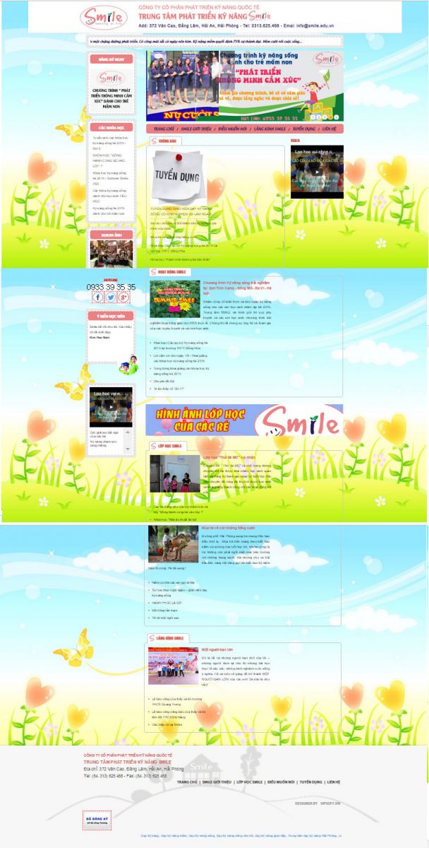 thiết kế website