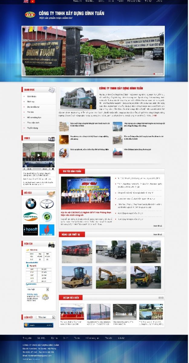 Thiet ke web xay dung Dinh Tuan