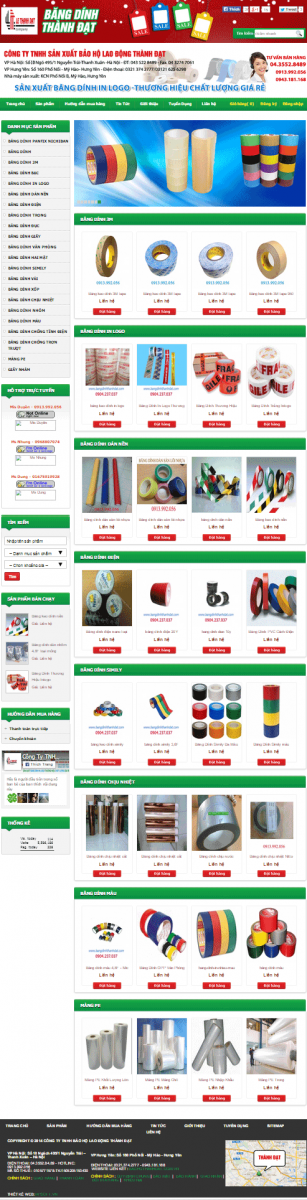 Thiết kế website thành đạt