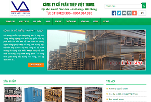 thiet-ke-web-cong-ty-thep-viet-trung