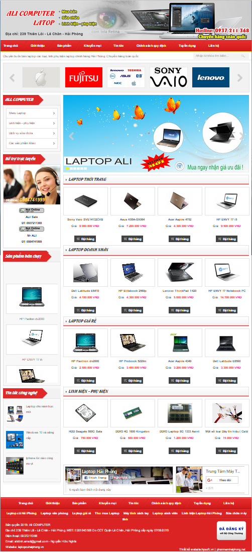 thiet-ke-web-laptop-hai-phong