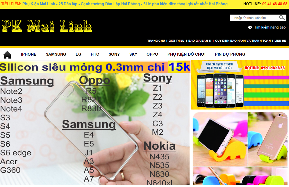 thiet-ke-web-phu-kien-mai-linh
