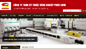 25/3/2016: Thiết kế website điện Phúc Long