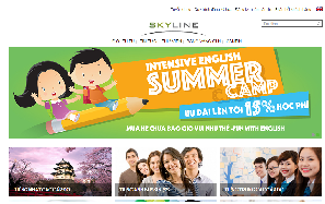 thiet-ke-website-trung-tam-ngoai-ngu-skyline-hai-phong