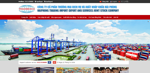 thiet-ke-web-cong-ty-tradimexco-hai-phong